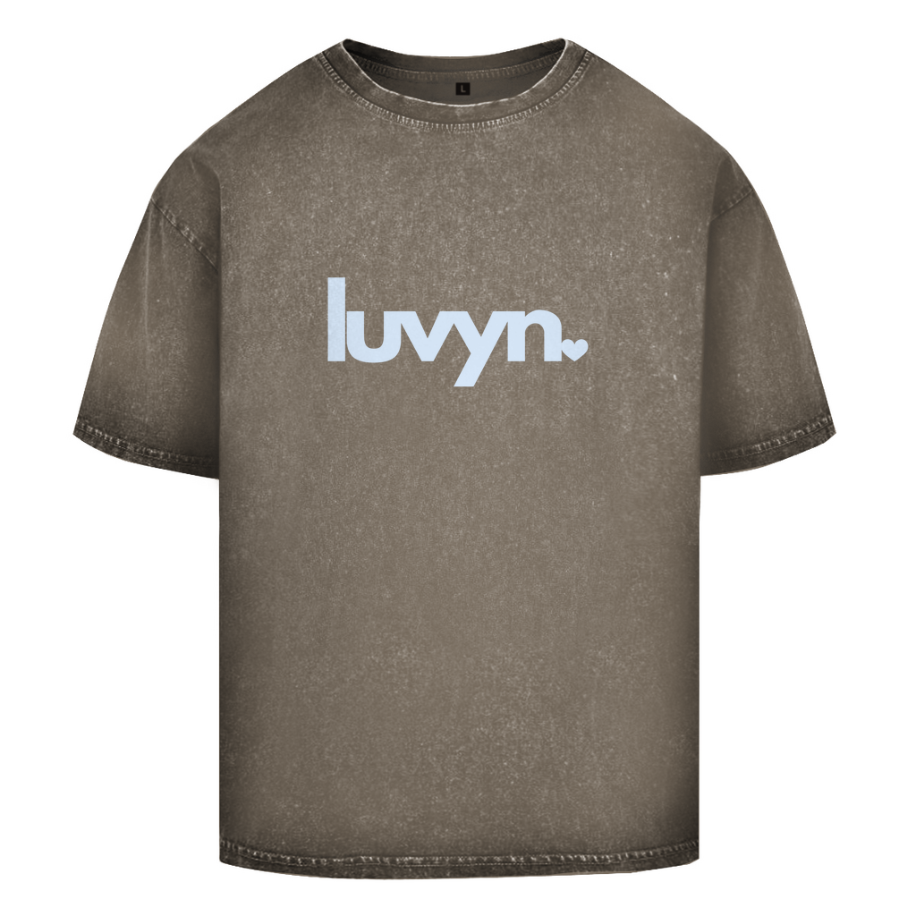 Oversize Washed T-Shirt LUVYN BLUE
