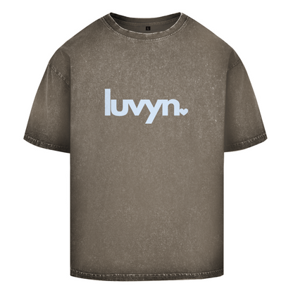 Oversize Washed T-Shirt LUVYN BLUE