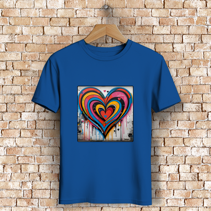 Herren Premium Bio T-Shirt Heartcore