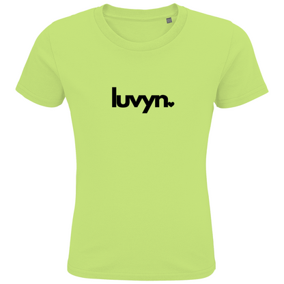 Kids Premium Bio T-Shirt LUVYN BLACK