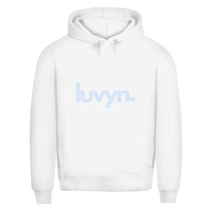 Herren Premium Bio Hoodie LUVYN BLUE