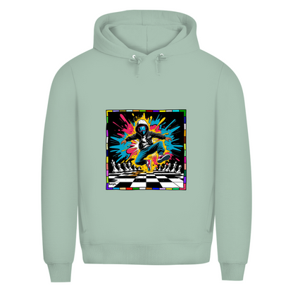 Herren Premium Bio Hoodie Chess Splash