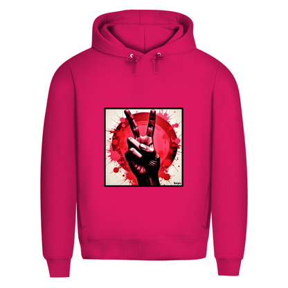 Herren Premium Bio Hoodie Piece of Peace