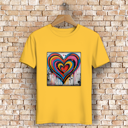 Herren Premium Bio T-Shirt Heartcore