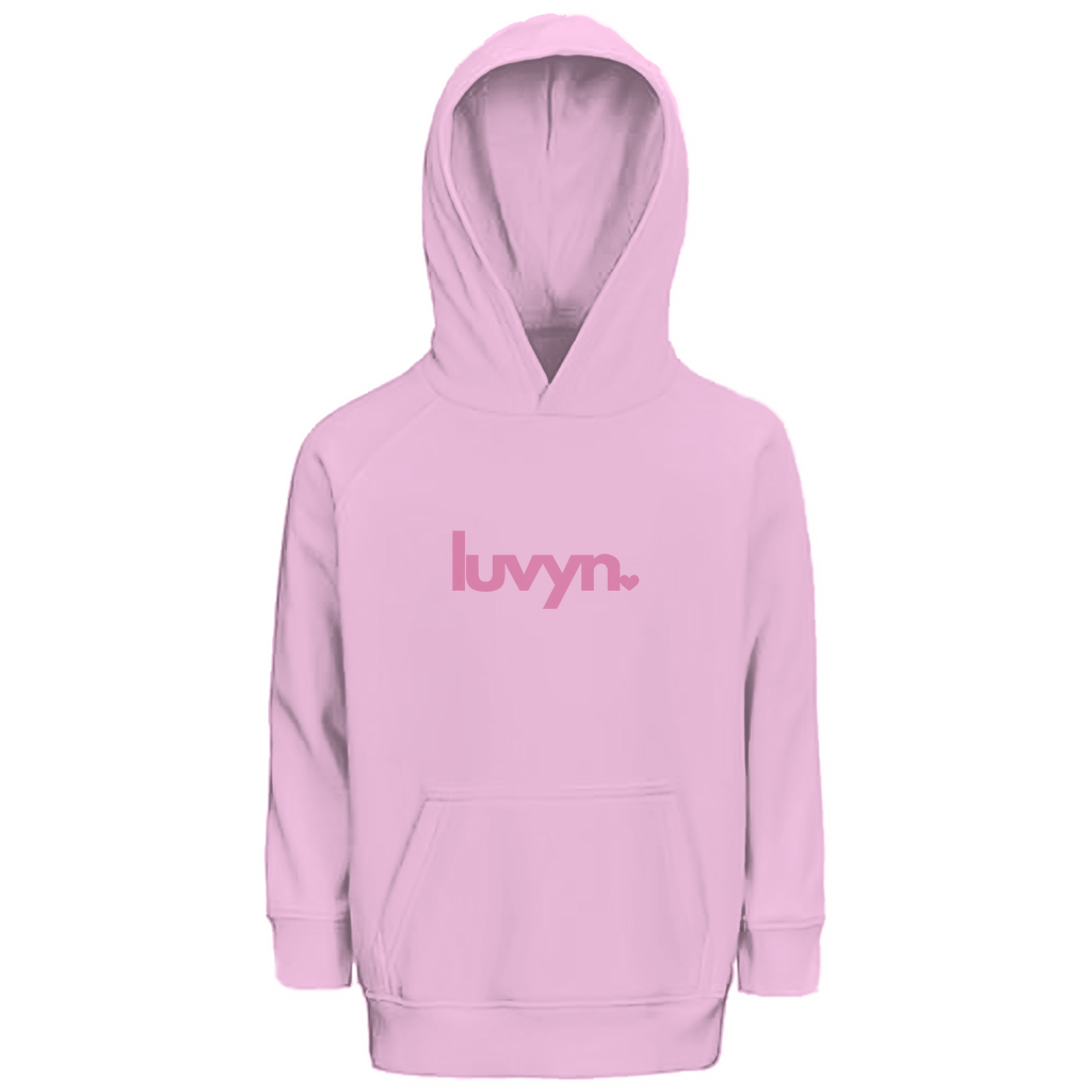 Kinder Premium Bio Hoodie LUVYN PINK