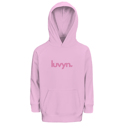 Kinder Premium Bio Hoodie LUVYN PINK