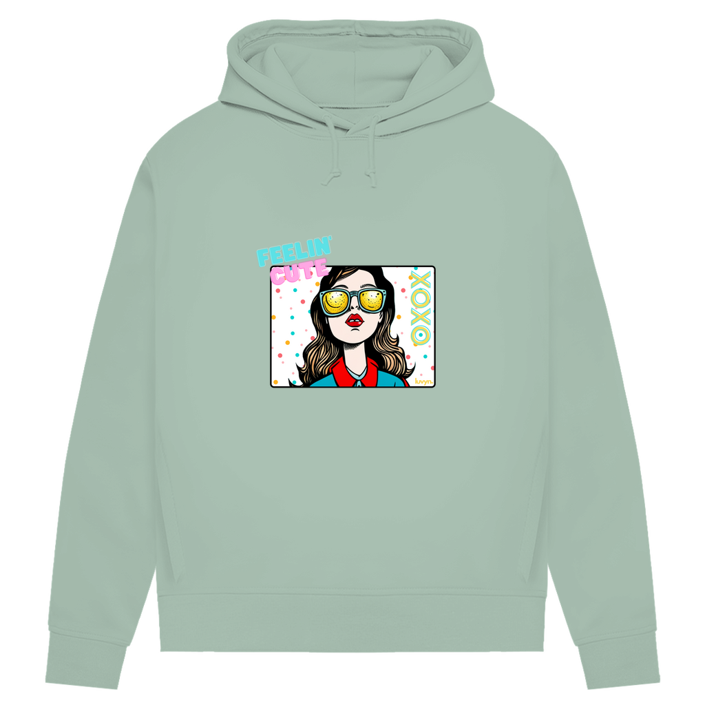 Damen Premium Bio Hoodie Feelin´Cute