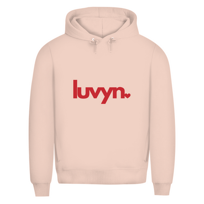Herren Premium Bio Hoodie LUVYN RED