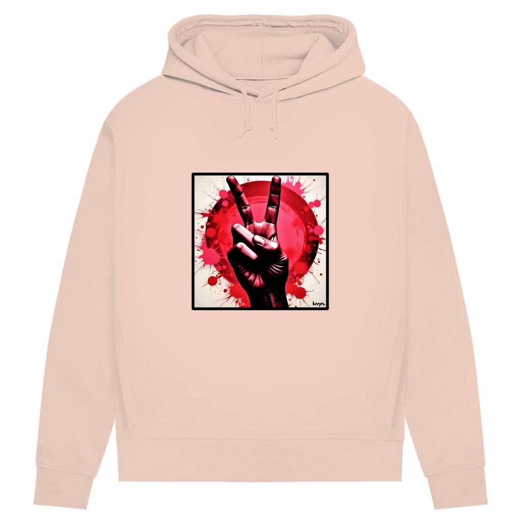 Damen Premium Bio Hoodie Piece of Peace