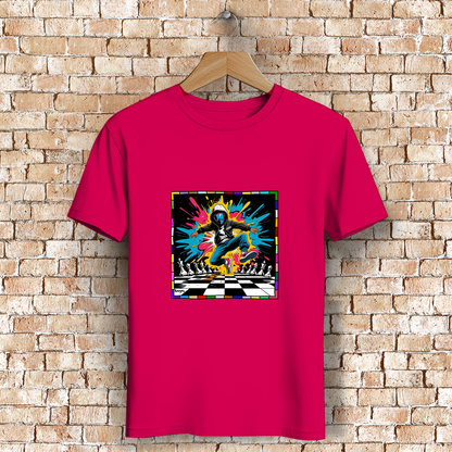 Herren Premium Bio T-Shirt Chess Splash