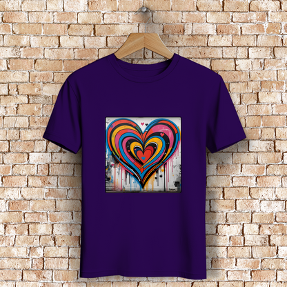 Herren Premium Bio T-Shirt Heartcore