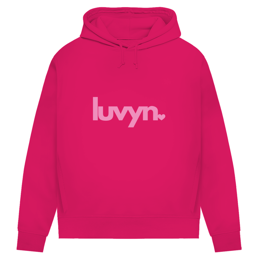 Damen Premium Bio Hoodie LUVYN PINK