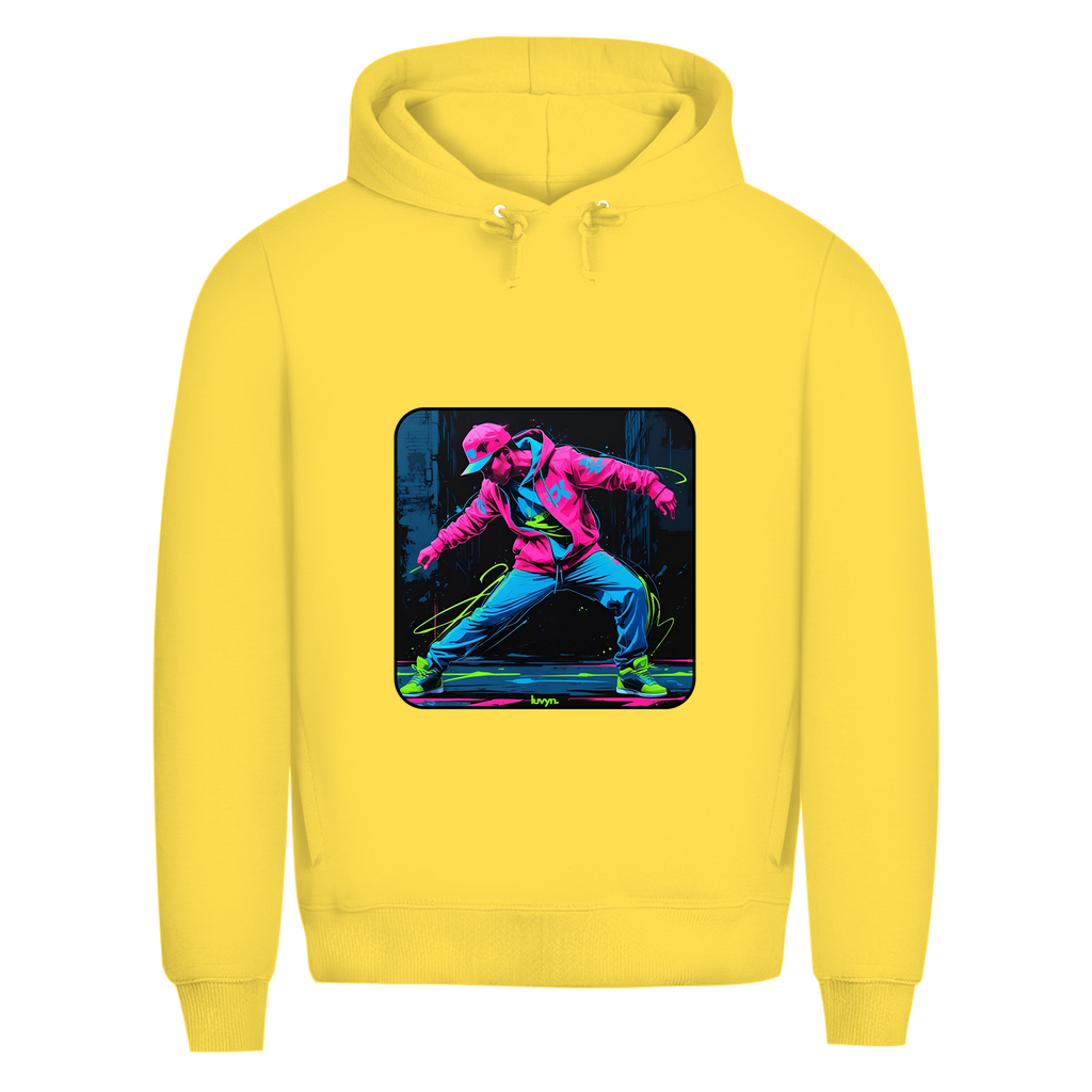 Herren Premium Bio Hoodie Neon Vibe´s