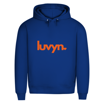Herren Premium Bio Hoodie LUVYN ORANGE