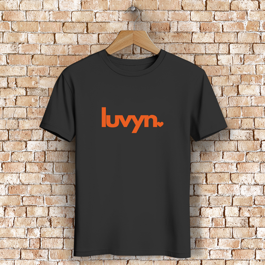 Herren Premium Bio T-Shirt LUVYN ORANGE