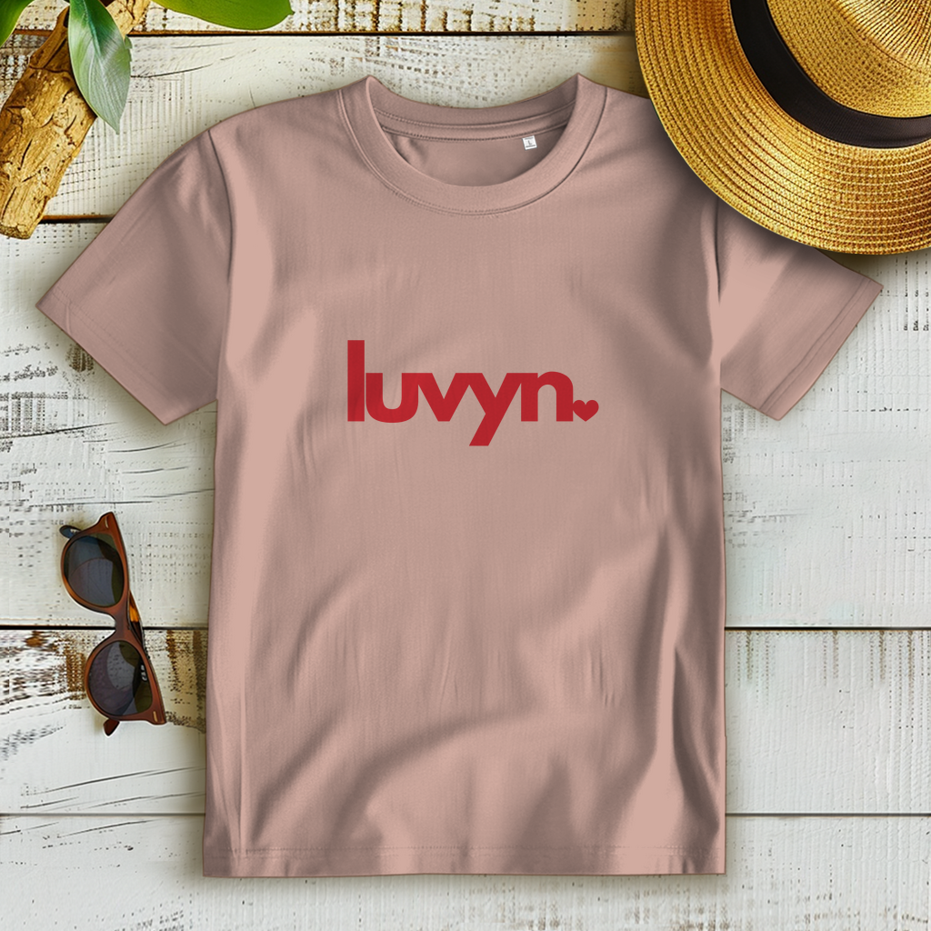 Damen Premium Bio T-Shirt LUVYN RED