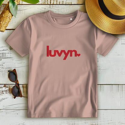 Damen Premium Bio T-Shirt LUVYN RED