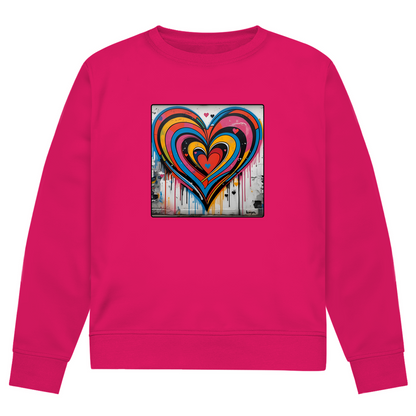 Herren Premium Bio Sweatshirt Heartcore