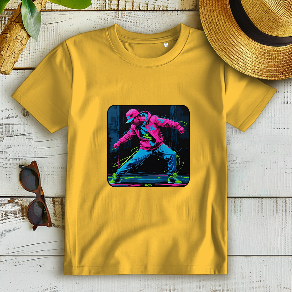 Damen Premium Bio T-Shirt Neon Vibe´s