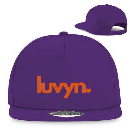Snapback Rapper Cap LUVYN ORANGE