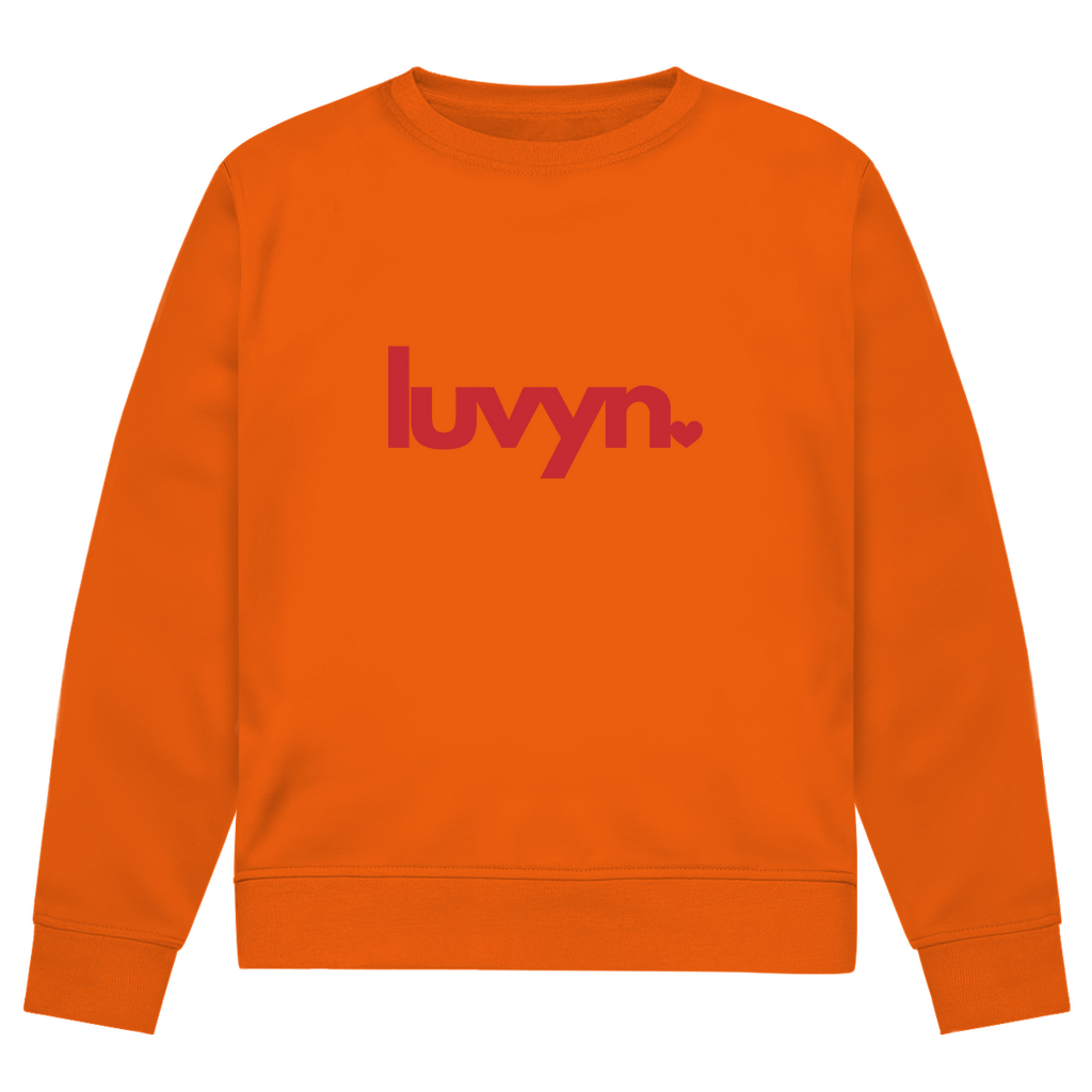 Herren Premium Bio Sweatshirt LUVYN RED