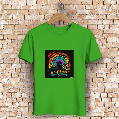 Herren Premium Bio T-Shirt Color Your World