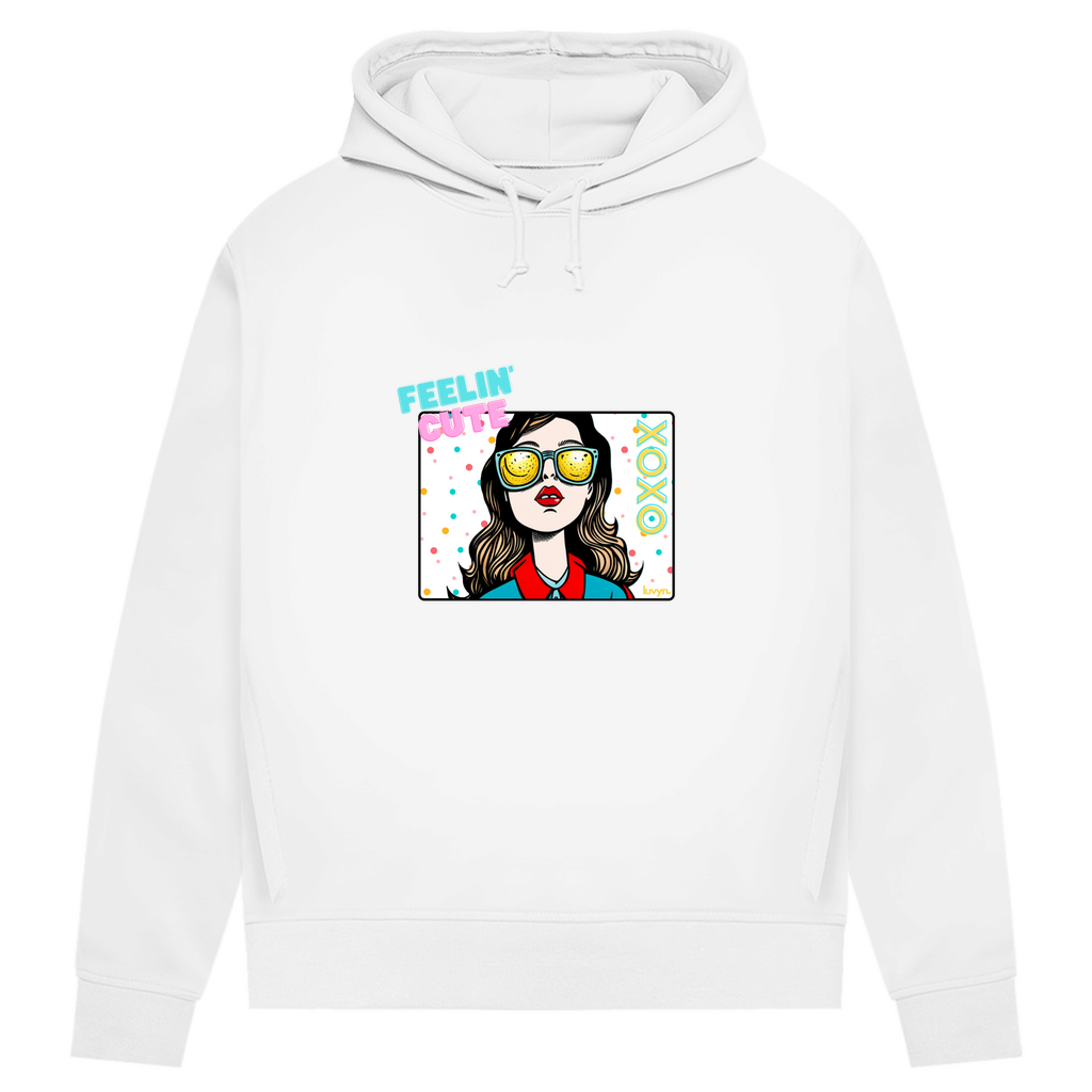 Damen Premium Bio Hoodie Feelin´Cute