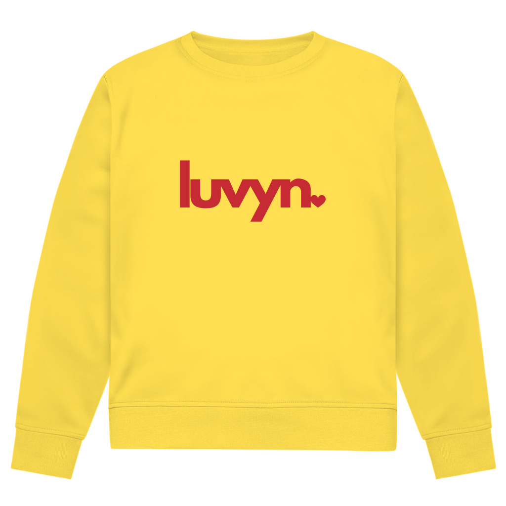 Herren Premium Bio Sweatshirt LUVYN RED