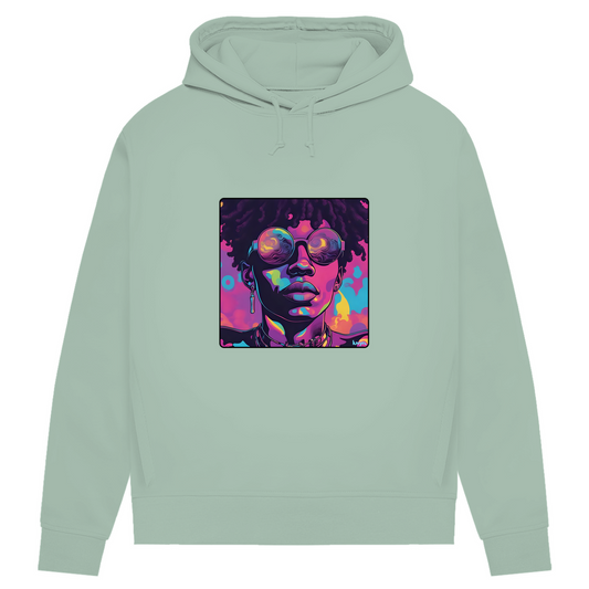 Damen Premium Bio Hoodie Vibevision