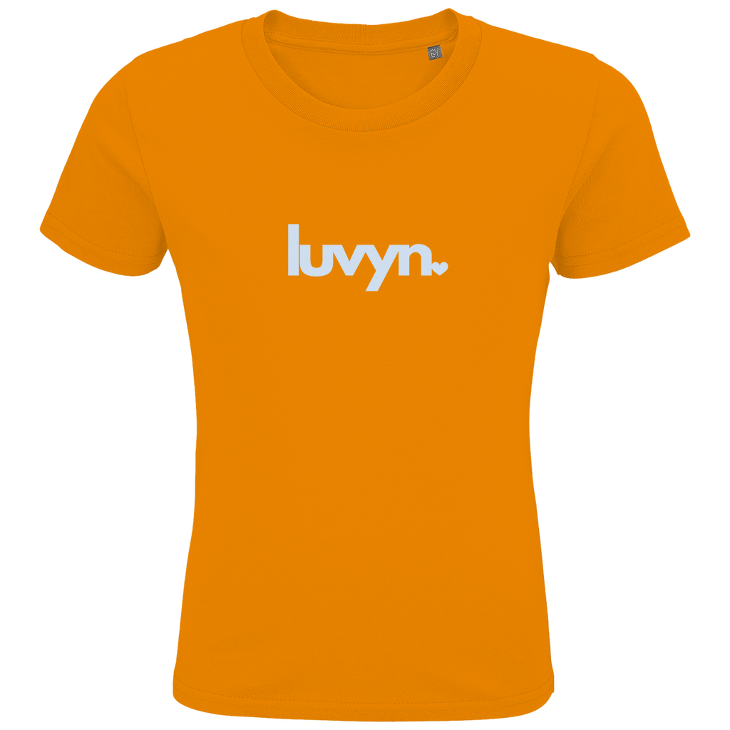 Kids Premium Bio T-Shirt LUVYN BLUE