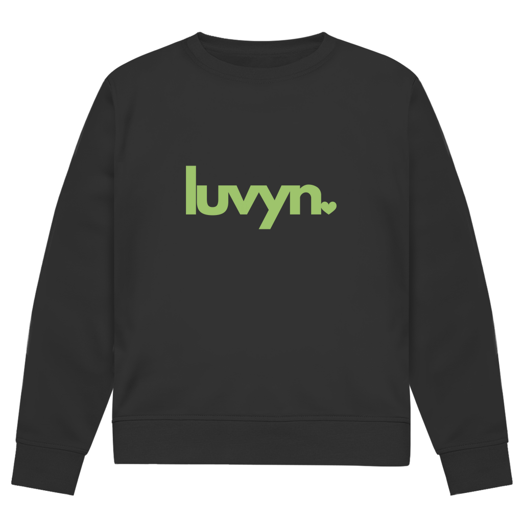 Herren Premium Bio Sweatshirt LUVYN LIME