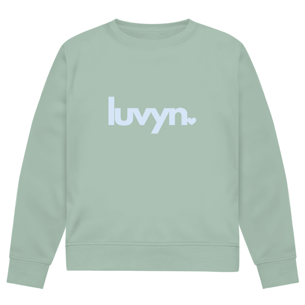 Herren Premium Bio Sweatshirt LUVYN BLUE