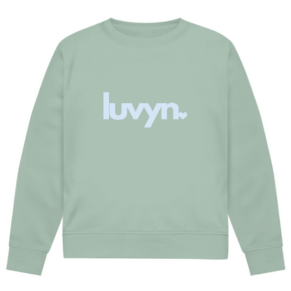 Herren Premium Bio Sweatshirt LUVYN BLUE