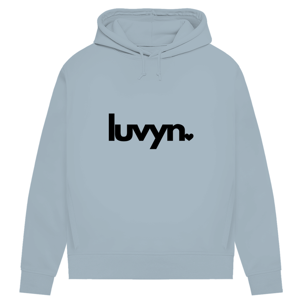 Damen Premium Bio Hoodie LUVYN BLACK