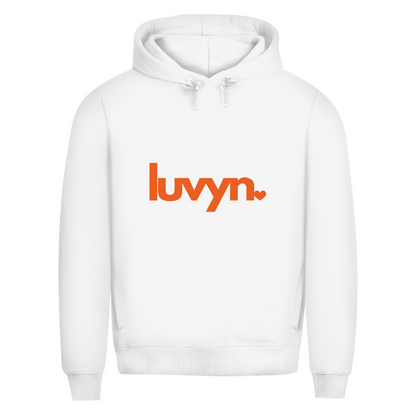 Herren Premium Bio Hoodie LUVYN ORANGE