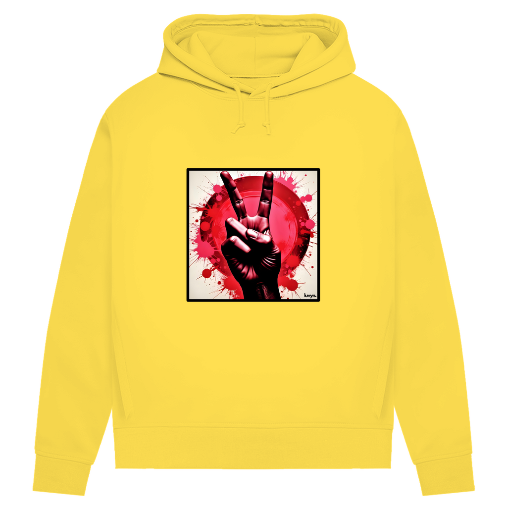 Damen Premium Bio Hoodie Piece of Peace