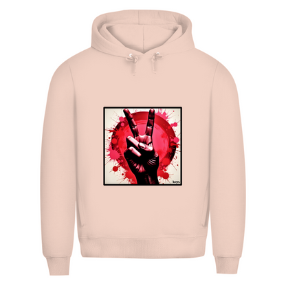 Herren Premium Bio Hoodie Piece of Peace