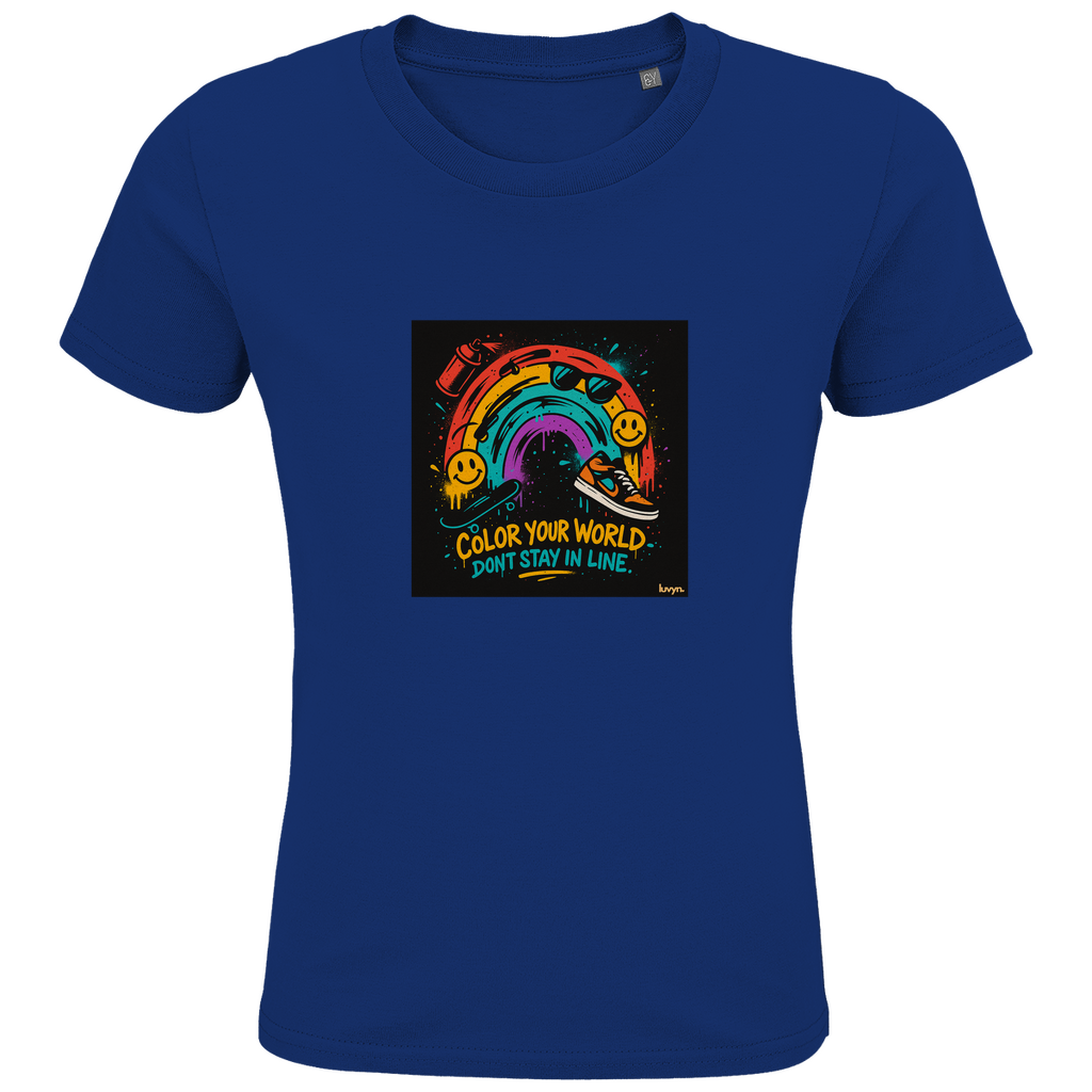 Kids Premium Bio T-Shirt Color Your World