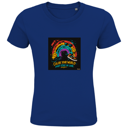 Kids Premium Bio T-Shirt Color Your World