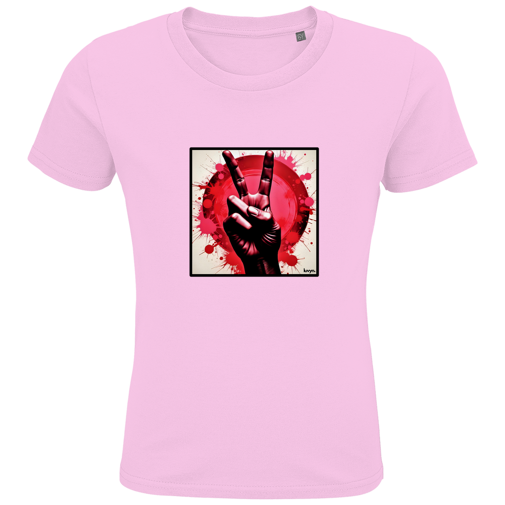 Kids Premium Bio T-Shirt Neon Piece of Peace