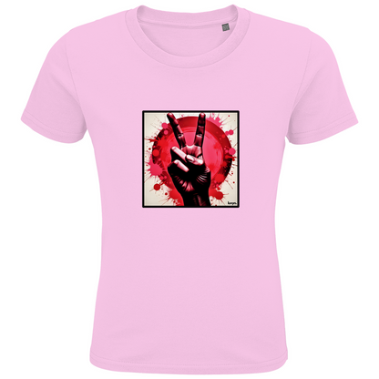 Kids Premium Bio T-Shirt Neon Piece of Peace