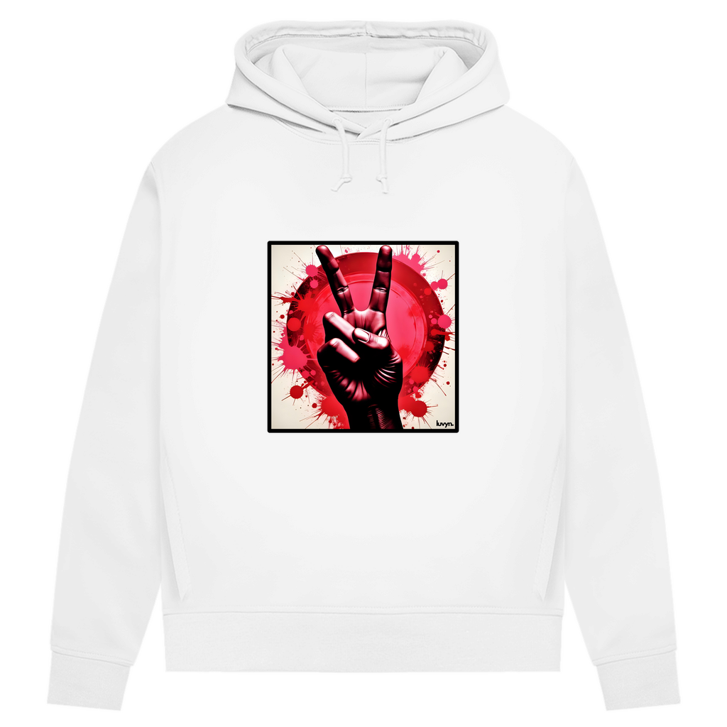 Damen Premium Bio Hoodie Piece of Peace