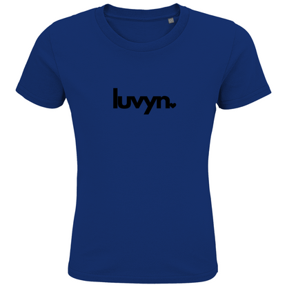 Kids Premium Bio T-Shirt LUVYN BLACK