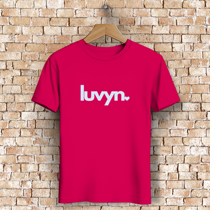 Herren Premium Bio T-Shirt LUVYN BLUE