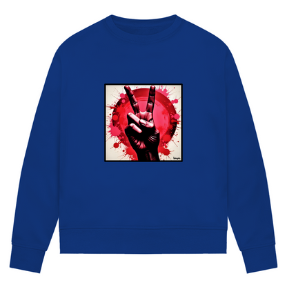 Damen Premium Bio Sweatshirt Piece of Peace