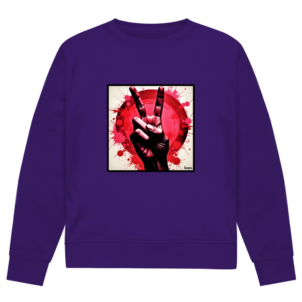 Herren Premium Bio Sweatshirt Piece of Peace