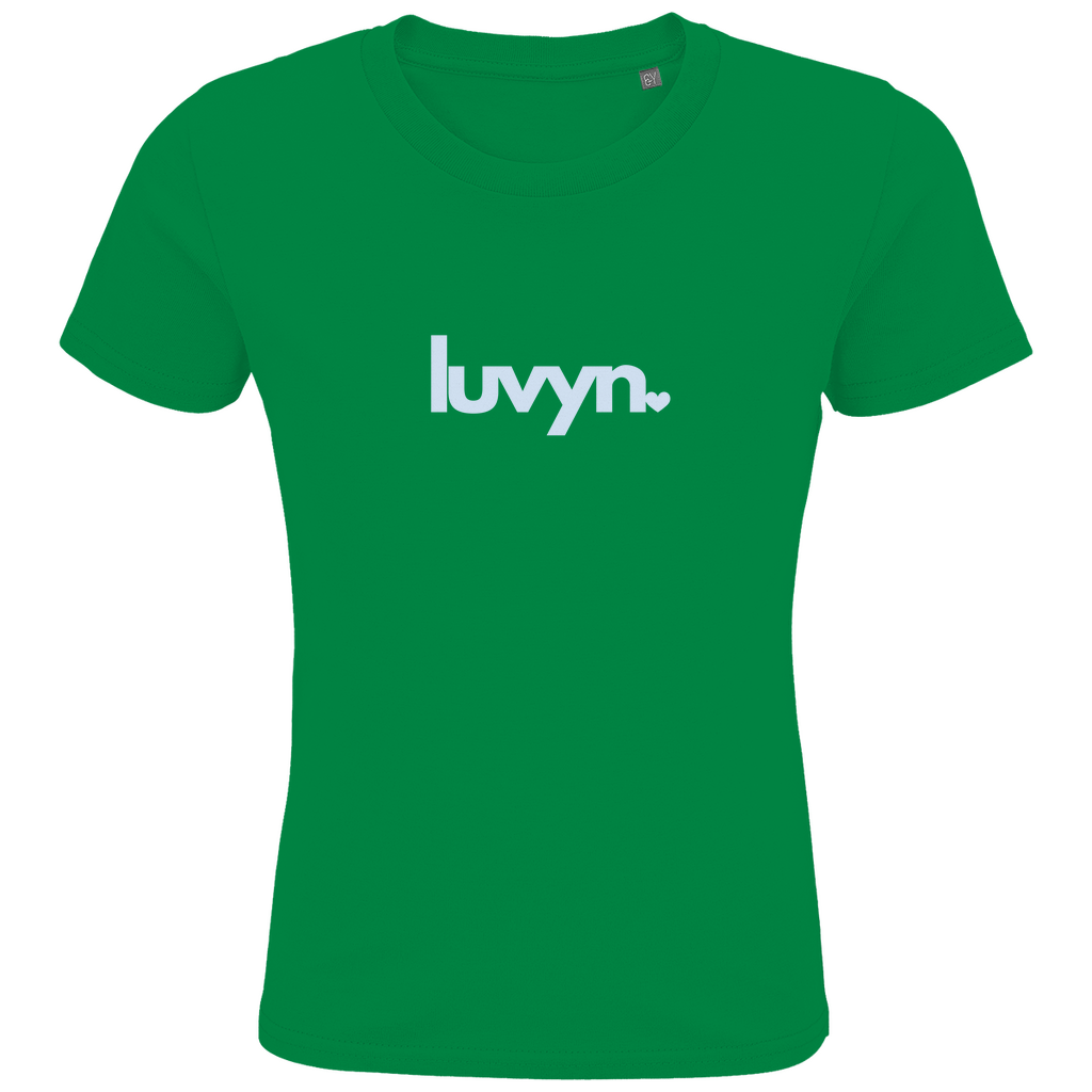 Kids Premium Bio T-Shirt LUVYN BLUE
