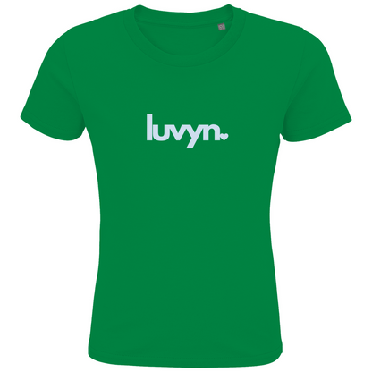Kids Premium Bio T-Shirt LUVYN BLUE