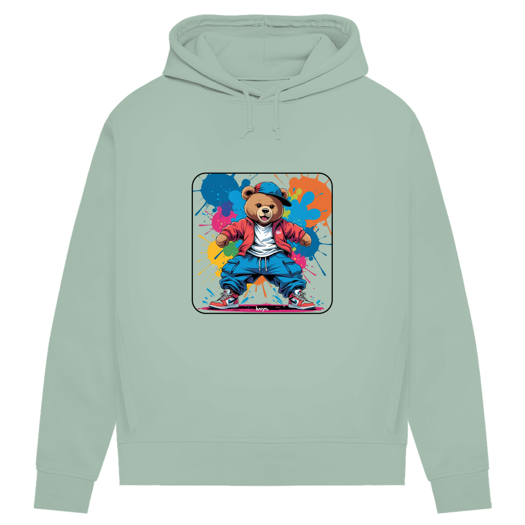 Damen Premium Bio Hoodie Baggybear