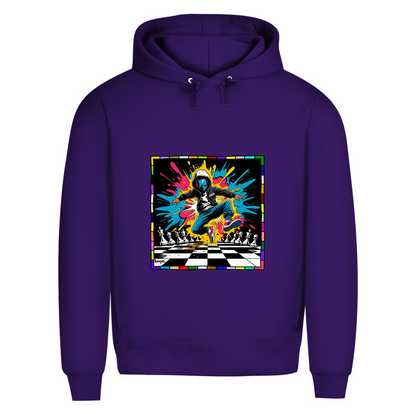 Herren Premium Bio Hoodie Chess Splash